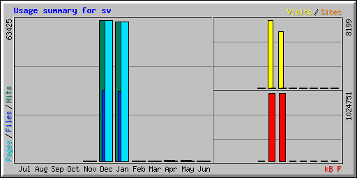 Usage summary for sv